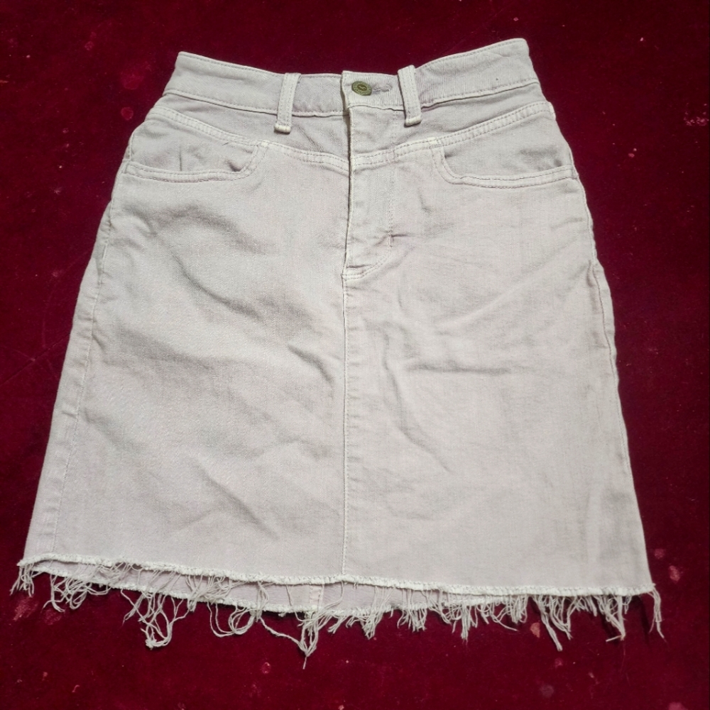 Hollister jeans skirt